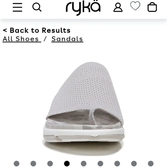 Ryka Desi Sandals 8.5 Wide - Picture 6 of 9